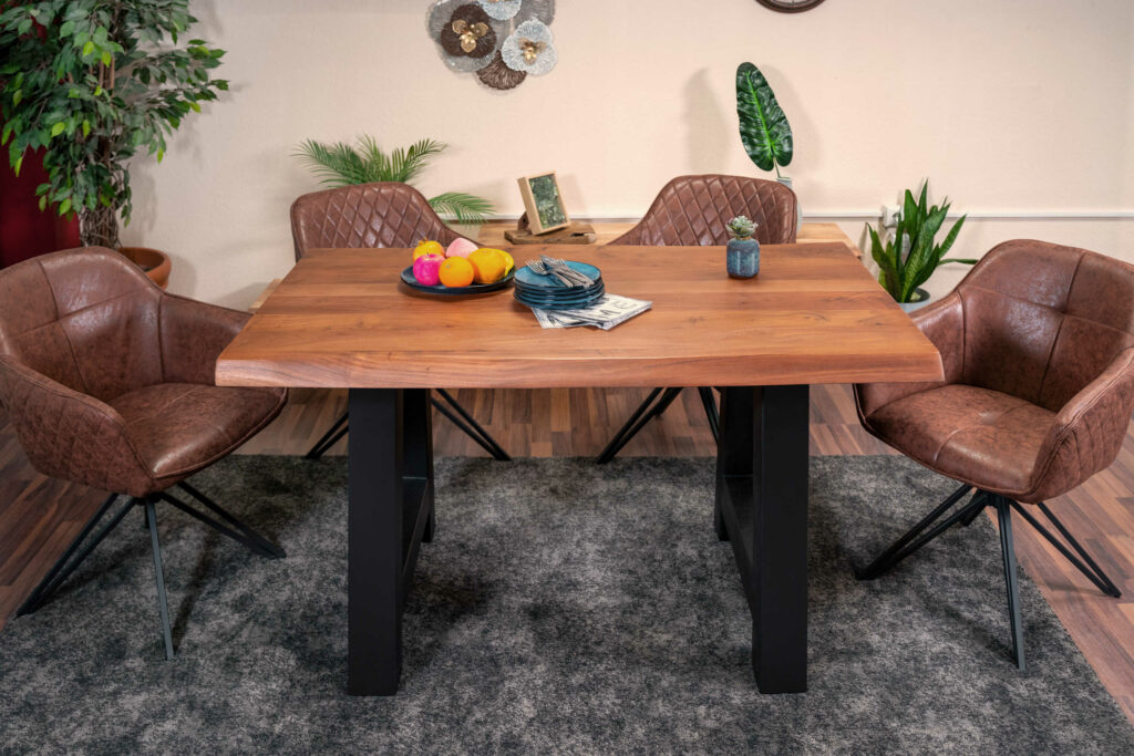 SAM_NEU-Esszimmer-Baumkante-Tische-Cali_aufgedoppelt-A_Gestell-nuss-schwarz-140-Cali_nuss_schwarz_140_neu_03