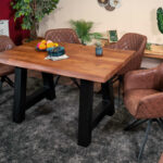 SAM_NEU-Esszimmer-Baumkante-Tische-Cali_aufgedoppelt-A_Gestell-nuss-schwarz-160-Cali_nuss_schwarz_160_neu_02