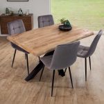 SAM_NEU-Esszimmer-Baumkante-Tische-Cali_aufgedoppelt-Spider_Gestell-mango-schwarz-120-BKT_Cali_mango_rough_06
