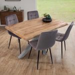 SAM_NEU-Esszimmer-Baumkante-Tische-Cali_aufgedoppelt-Spider_Gestell-mango-silber-140-BKT_Cali_mango_rough_06