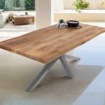 SAM_NEU-Esszimmer-Baumkante-Tische-Cali_aufgedoppelt-Spider_Gestell-mango-silber-220-BKT_Cali_mango_rough_01