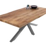 SAM_NEU-Esszimmer-Baumkante-Tische-Cali_aufgedoppelt-Spider_Gestell-mango-silber-220-BKT_Cali_mango_rough_02