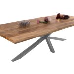 SAM_NEU-Esszimmer-Baumkante-Tische-Cali_aufgedoppelt-Spider_Gestell-mango-silber-300-BKT_Cali_mango_rough_02