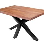 SAM_NEU-Esszimmer-Baumkante-Tische-Cali_aufgedoppelt-Spider_Gestell-nuss-schwarz-140-Cali_nussbaum_140_01