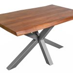 SAM_NEU-Esszimmer-Baumkante-Tische-Cali_aufgedoppelt-Spider_Gestell-nuss-silber-160-Cali_nussbaum_160_01