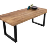 SAM_NEU-Esszimmer-Baumkante-Tische-Cali_aufgedoppelt-U_Gestell-mango-schwarz-220-BKT_Cali_mango_rough_02