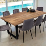 SAM_NEU-Esszimmer-Baumkante-Tische-Cali_aufgedoppelt-U_Gestell-mango-schwarz-220-BKT_Cali_mango_rough_06