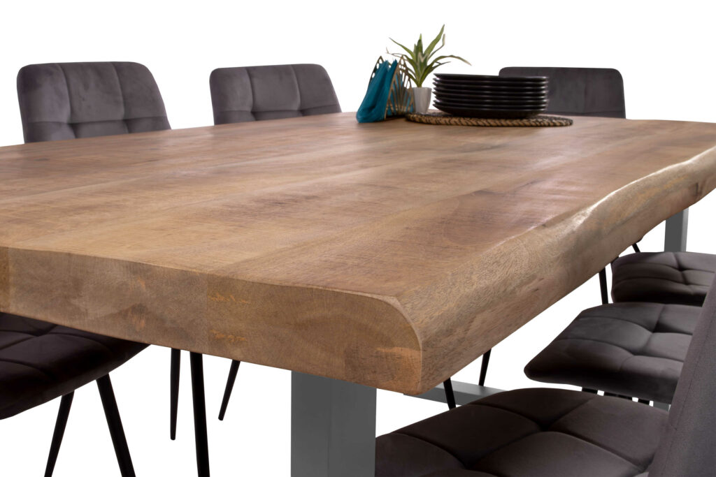 SAM_NEU-Esszimmer-Baumkante-Tische-Cali_aufgedoppelt-U_Gestell-mango-silber-180-BKT_Cali_mango_rough_04