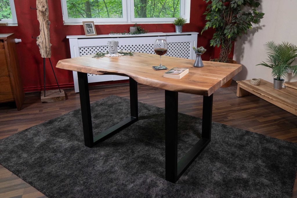 SAM_NEU-Esszimmer-Baumkante-Tische-Cali_aufgedoppelt-U_Gestell-natur-schwarz-140-Cali_140_natur_U_01