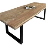 SAM_NEU-Esszimmer-Baumkante-Tische-Cali_aufgedoppelt-U_Gestell-natur-schwarz-240-BKT_Cali_natur_schwarz_240_01