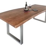 SAM_NEU-Esszimmer-Baumkante-Tische-Cali_aufgedoppelt-U_Gestell-nuss-silber-300-BKT_Cali_nuss_silber_300_01