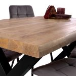 SAM_NEU-Esszimmer-Baumkante-Tische-Cali_aufgedoppelt-X_Gestell-mango-schwarz-140-BKT_Cali_mango_rough_04
