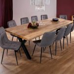 SAM_NEU-Esszimmer-Baumkante-Tische-Cali_aufgedoppelt-X_Gestell-mango-schwarz-300-BKT_Cali_mango_rough_06