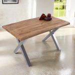 SAM_NEU-Esszimmer-Baumkante-Tische-Cali_aufgedoppelt-X_Gestell-mango-silber-160-BKT_Cali_mango_rough_01