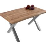 SAM_NEU-Esszimmer-Baumkante-Tische-Cali_aufgedoppelt-X_Gestell-mango-silber-160-BKT_Cali_mango_rough_02