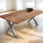 SAM_NEU-Esszimmer-Baumkante-Tische-Cali_aufgedoppelt-X_Gestell-mango-silber-220-BKT_Cali_mango_rough_01