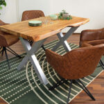 SAM_NEU-Esszimmer-Baumkante-Tische-Cali_aufgedoppelt-X_Gestell-natur-silber-220-Cali_natur_220_x_02