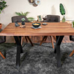 SAM_NEU-Esszimmer-Baumkante-Tische-Cali_aufgedoppelt-X_Gestell-nuss-schwarz-280-Cali_nussbaum_280_x_07
