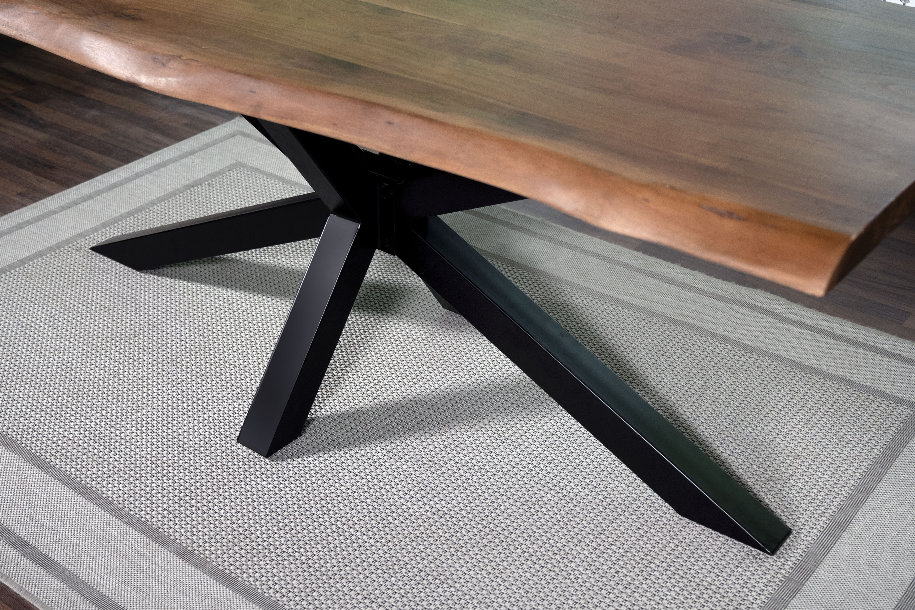 SAM_NEU-Esszimmer-Baumkante-Tische-Calista-Spider-BKT-nuss-schwarz-200-BKT_Calista_04