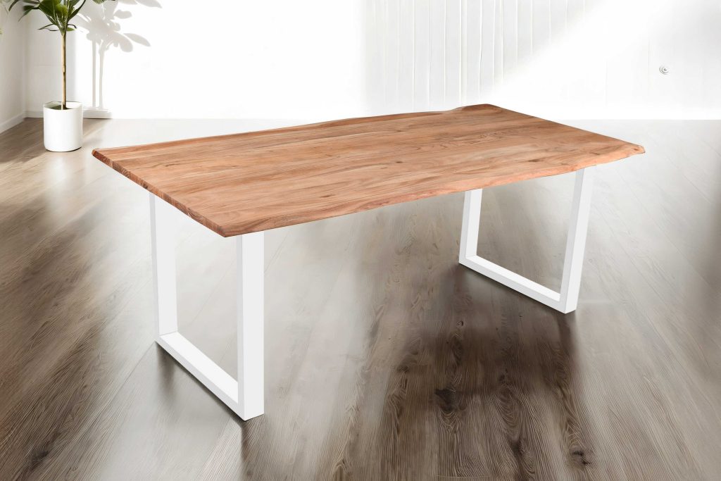 SAM_NEU-Esszimmer-Baumkante-Tische-Derek-U-Gestell-WeiC39F-200-BK_Derek_200_eiche_weiC39F_01