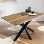 SAM_NEU-Esszimmer-Baumkante-Tische-Dora-Spider-Gestell-Vintage-schwarz-140-BKT_Dora_vintage_140_01