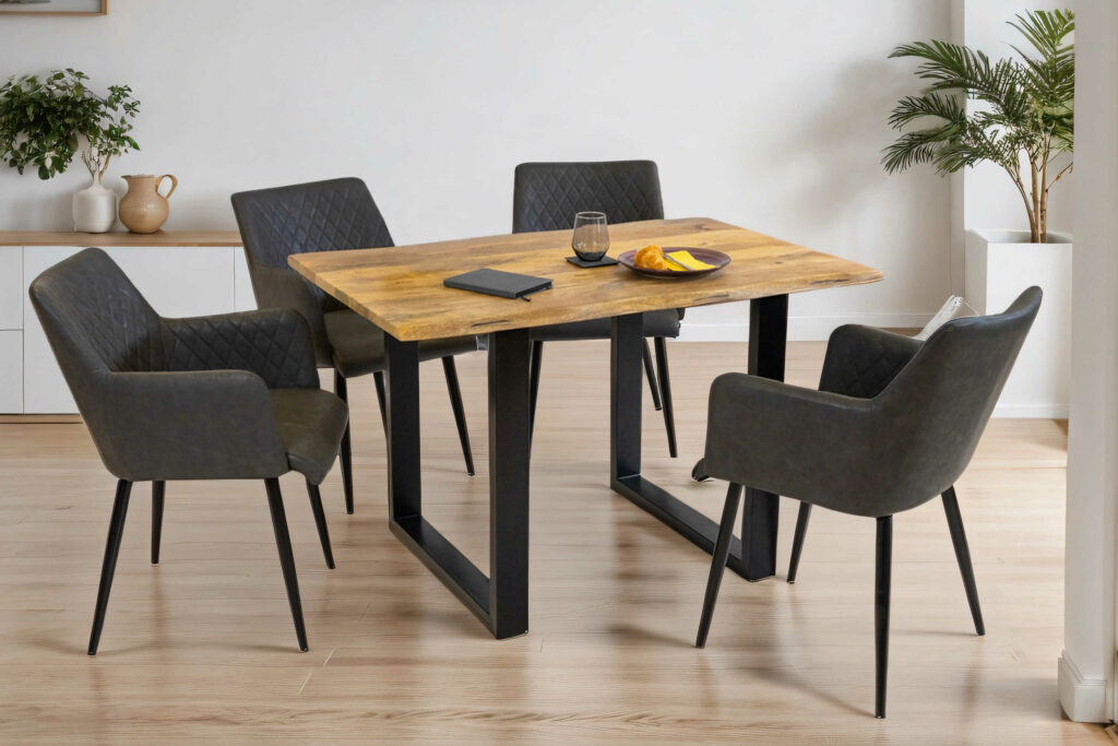 SAM_NEU-Esszimmer-Baumkante-Tische-Dora-U-Gestell-Vintage-schwarz-140-BKT_Dora_vintage_140_06