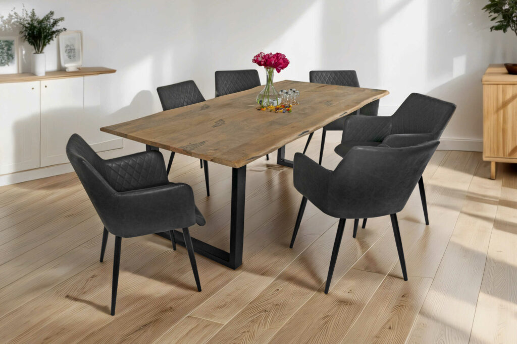 SAM_NEU-Esszimmer-Baumkante-Tische-Dora-U-Gestell-Vintage-schwarz-220-BKT_Dora_vintage_220_06