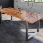 SAM_NEU-Esszimmer-Baumkante-Tische-Dora-U-Gestell-silber-200-Dora_silber_200_01