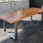 SAM_NEU-Esszimmer-Baumkante-Tische-Dora-U-Gestell-silber-240-Dora_U_silber_240_Neu_01