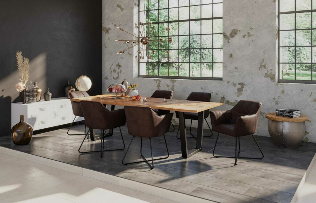 SAM_NEU-Esszimmer-Baumkante-Tische-Dora-V-Gestell-schwarz-220-Dora_220_natur_schwarz_v_gestell_05