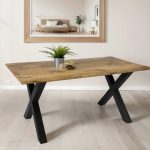 SAM_NEU-Esszimmer-Baumkante-Tische-Dora-X-Gestell-schwarz-Vintage-180-BKT_Dora_vintage_180_01