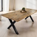 SAM_NEU-Esszimmer-Baumkante-Tische-Dora-X-Gestell-schwarz-Vintage-240-BKT_Dora_vintage_240_01