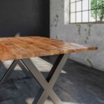 SAM_NEU-Esszimmer-Baumkante-Tische-Dora-X-Gestell-silber-140-Dora_X_silber_140_02