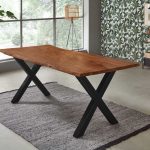 SAM_NEU-Esszimmer-Baumkante-Tische-Frederik-kein_Vintage-nuss-140-bk_Frederik_Nuss_schwarz_01
