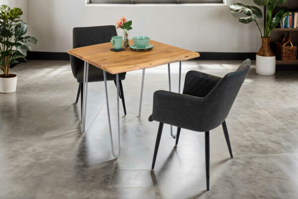 SAM NEU Esszimmer Baumkante Tische Hannah Natur 90 BK Hannah 90 natur silber 02 scaled