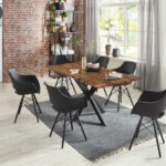 SAM_NEU-Esszimmer-Baumkante-Tische-Helene-Spider_Gestell-nuss-schwarz-240-Helene_nussbaum_schwarz_06