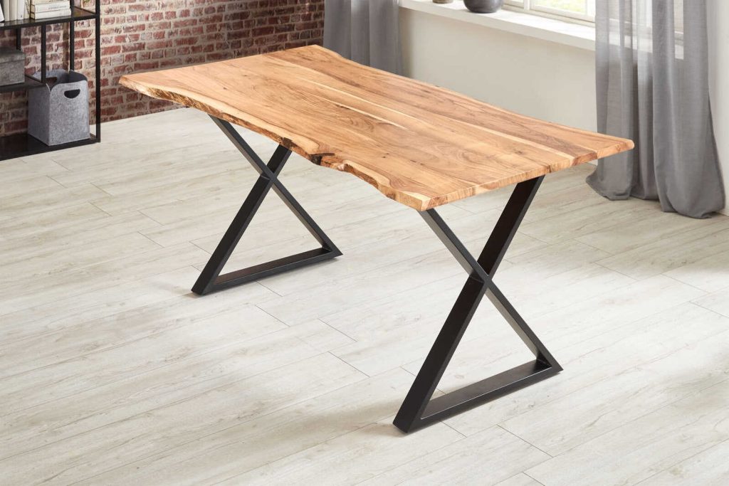 SAM_NEU-Esszimmer-Baumkante-Tische-Kasimir-natur-schwarz-140-Kasimir_naturfarben_schwarz_01