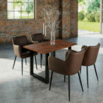 SAM_NEU-Esszimmer-Baumkante-Tische-Lauren-nougat-schwarz-140-Lauren_140_schwarz_05