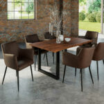 SAM_NEU-Esszimmer-Baumkante-Tische-Lauren-nougat-schwarz-180-Lauren_180_schwarz_05