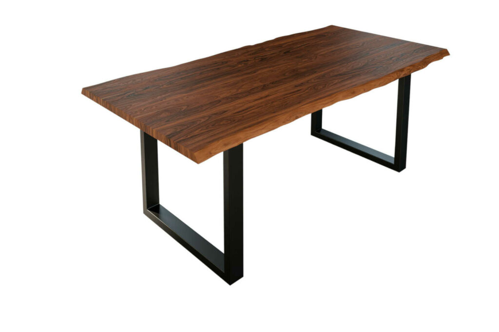 SAM_NEU-Esszimmer-Baumkante-Tische-Lauren-nougat-schwarz-200-Lauren_200_schwarz_03