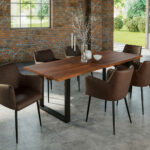 SAM_NEU-Esszimmer-Baumkante-Tische-Lauren-nougat-schwarz-240-Lauren_240_schwarz_05