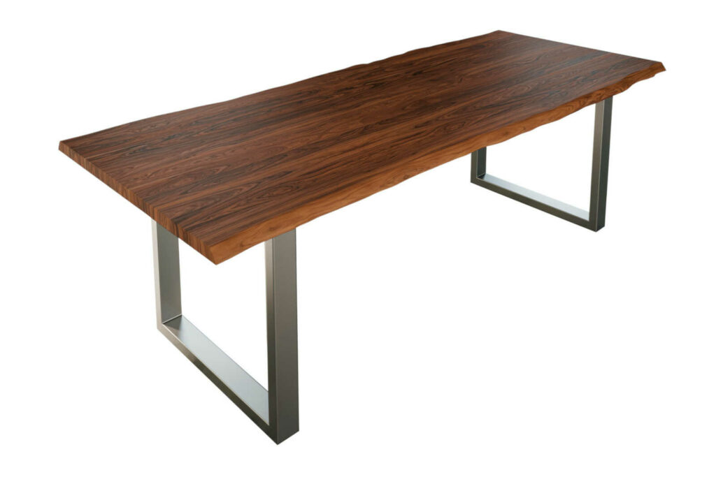 SAM_NEU-Esszimmer-Baumkante-Tische-Lauren-nougat-silber-240-Lauren_240_silber_03