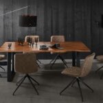 SAM_NEU-Esszimmer-Baumkante-Tische-Laurina-nougat-schwarz-200-Laurina_200_nougat_schwarz_07