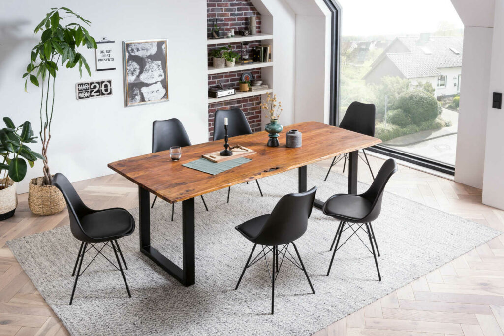 SAM_NEU-Esszimmer-Baumkante-Tische-Laurina-nougat-schwarz-240-ml_laurina_240_08