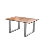 SAM_NEU-Esszimmer-Baumkante-Tische-Laurina-nougat-silber-120-Laurina_nougatfarben_silber_ml_03