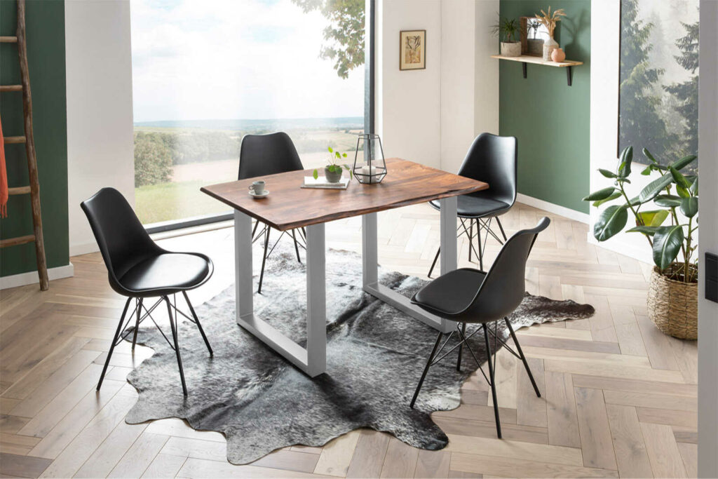 SAM_NEU-Esszimmer-Baumkante-Tische-Laurina-nougat-silber-120-Laurina_nougatfarben_silber_ml_07