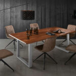 SAM_NEU-Esszimmer-Baumkante-Tische-Laurina-nougat-silber-160-Laurina_160_nougat_silber_06