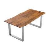 SAM_NEU-Esszimmer-Baumkante-Tische-Laurina-nougat-silber-160-Laurina_nougatfarben_silber_ml_03