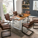 SAM_NEU-Esszimmer-Baumkante-Tische-Laurina-nougat-silber-180-Laurina_nougatfarben_silber_ml_07
