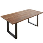 SAM_NEU-Esszimmer-Baumkante-Tische-Lotti-Schwarz-Teak-180-Lotti_teak_u_gestell_02